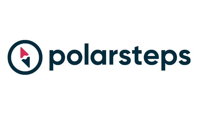 logotipo de pasos polares